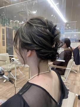 モリオフロムロンドン 大宮店(morio from London) ショート編み込みアップ【金山】