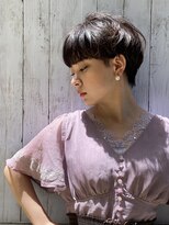 グランジュテ(grandjute)&nbsp;ハイライト★髪質改善トリートメント★ショートボブ★小顔カット