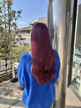 サロウィン 水戸(SALOWIN) 【EMA】チェリーレッド◎【タグチ4】