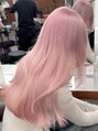 ニコ トウキョウ 渋谷(nico TOKYO) 巻き髪とミックスさせた大人オシャレハイトーン