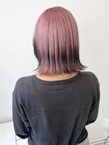 ココ 原宿(KOKO)&nbsp;ブリーチ黒髪小顔クラゲヘアーオリーブグレーココアベージュ