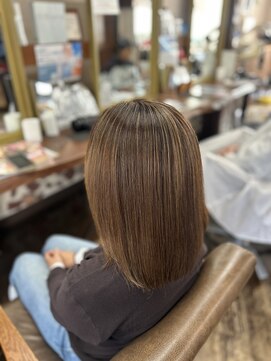 アート(art) ナチュラル◎白髪ぼかしハイライト