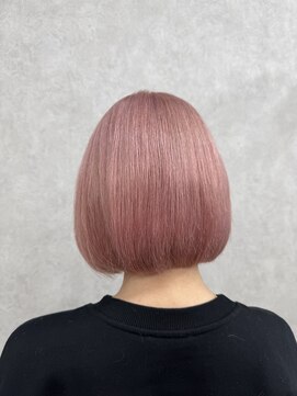 ピンクベージュカラー♪