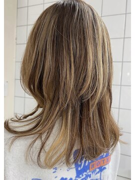 美容室 スパイス(SPICE) 大人ロングウルフ