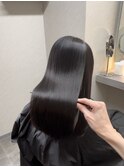 【艶髪】ナチュラル艶髪ストレートヘア