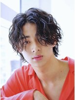 アストラ(ASTRA)&nbsp;MEN’S HAIR/波巻きツイストスパイラル/リバースセンターパート