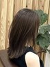 ■松阪/人気No.2【韓国風】小顔レイヤーカット＋透明感カラー＋髪質改善Tr