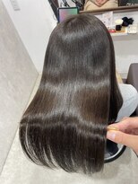 ラナ(Lana)&nbsp;【Lana】透け感美髪オリーブグレージュ　艶髪　髪質改善カラー