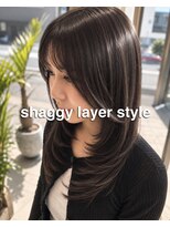 ヘアーリゾートサロン リチェット(Hair Resort Salon Ricetto)&nbsp;shaggy layer style