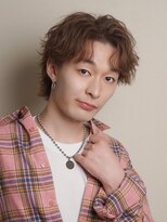 ロッカ 銀座中央通り店(LOCCA)&nbsp;縦落ちツイスパ　センターパート