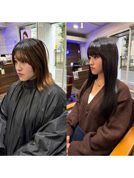 カルフール ロコ 草加西口店(Carrefour LOCO) 【シールエクステ人毛100％】70枚コース　ディープグレージュ