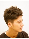 刈り上げクールショートスタイル