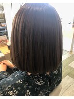 ヘアークラフト アニー 南郷18丁目店(HAIR CRAFT Annie)&nbsp;春のツヤミニボブ　札幌/白石/南郷
