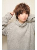 東川口×束感ショート×無造作パーマ