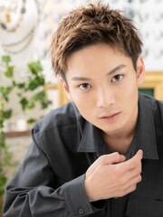 外国人風カラー★モテワイルドアップバングa浦和10代20代30代!