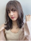 Emma  ecole モテベージュ×ゆるふわミディ by.木村