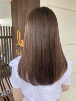 美容室 レア(lea) おすすめカラー☆ロングストレートイエローベージュカラー♪