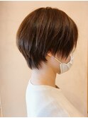 【morio鶴瀬】大人可愛い丸みありストレートショート