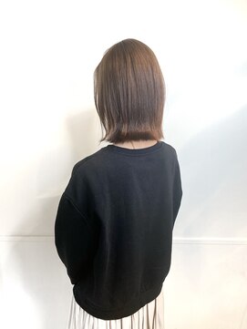 リプク(Rip-Ku18) 【四ツ橋】エアーストレート×外ハネボブ♪