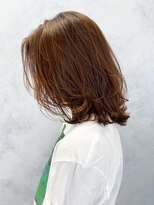 アイティーバイアルバム 藤沢店(IT by ALBUM)&nbsp;大人ウルフ_カーキグレージュマッシュショート_ba337512