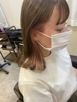 シェノン 西梅田(CHAINON)&nbsp;レイヤーカット/ウェットヘア/デザインカラー/インナーカラー