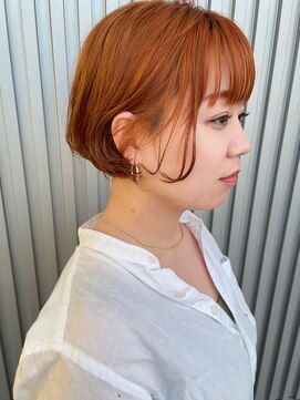 アンジュ 大豆島店(ange) オレンジミニボブ[20代30代40代50代60代]