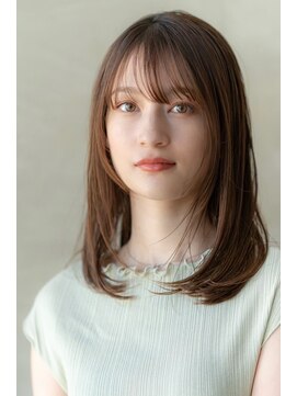 ドットハリス(.Hallis) 大人可愛い前髪/ミディアム/ボブ/20代30代/原宿/表参道