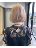 ペールベージュ×ホワイトグレージュ×ピンクベージュ