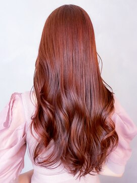 アイティーバイアルバム 八王子店(IT by ALBUM) ブリーチなしカシスピンク_グレージュカラーボブウルフ_ba402041