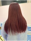 ダブルカラーピンクベージュケアブリーチハイトーン髪質改善