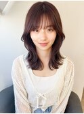 【桑尾幸奈】10代20代30代◎/小顔前髪&顔周り/大人ガーリー