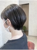 耳掛けショートボブ☆