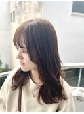 暖かみショコラベージュ。 20代/30代/イルミナ/冬