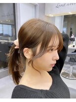 ロンドアヴァントゥス 池袋(Lond aventus)&nbsp;韓国レイヤー/韓国風/ボブ/髪質改善/黒髪/ブリーチなし〔池袋〕
