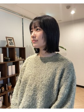ラフィネ 成増店(raffine) 【 raffine 池田 】ナチュラルレイヤーボブ【成増美容室】