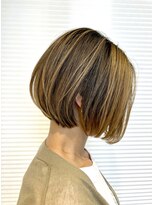 ゼン ネオ(Zen Neo)&nbsp;大人ハイトーンカラー　ボブスタイル