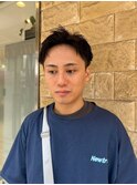 短髪アップバングスタイル☆