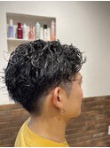 似合わせメンズパーマ