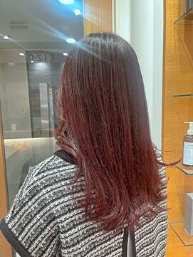 エイゾー(EIZO) ブリーチなし】暖色グラデーションカラー