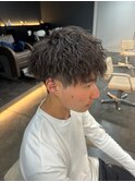 ツイストスパイラルパーマツイストパーマメンズマッシュパーマ