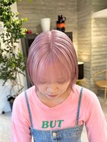 ヲタク(wotaku.)&nbsp;ホワイトピンクハイトーンダブルカラートリプルカラーブリーチ