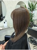 セミロングスタイル