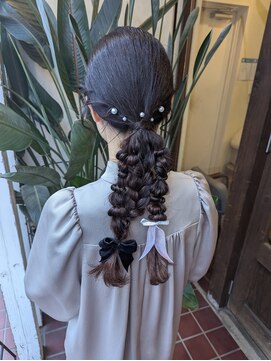 アン ブリーチ(UN BLEACH) ヘアセット