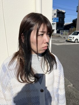 メロウ(mellow) 逆インナーカラー