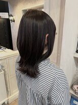 キャアリー(Caary)&nbsp;福山美容室carry ピンクカラー春カラー透明感レイヤーミディアム