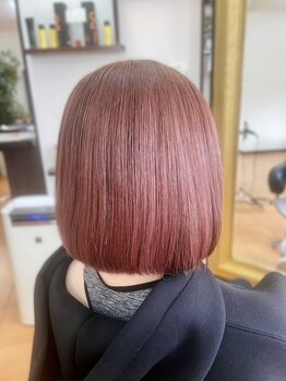 サロン ド ソアン(Salon de SOAN)の写真/ダメージを最小限に抑えたカラー剤使用☆肌トーンやライフスタイルに合わせた最適なカラー提案します◎