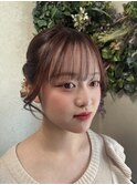 【前田】ピンクメイク