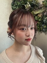 ヘアーズ ラブリージョブリー(hair's Lovely Jubbly) 【前田】ピンクメイク