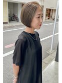 コンパクトボブ×ハイライト
