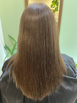 [takk]髪質改善縮毛矯正/チェリーブラウン/ホワイトグレージュ